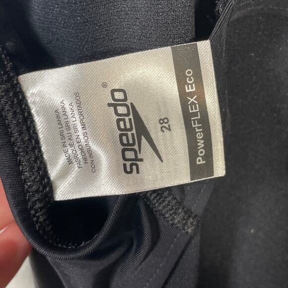 Speedo Women's Power Flex Eco Super Pro Swimsuit, Size 28, Black - Picture 6 of 8